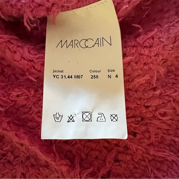 MARCCAIN Fuzzy Jacket. - Picture 4 of 7